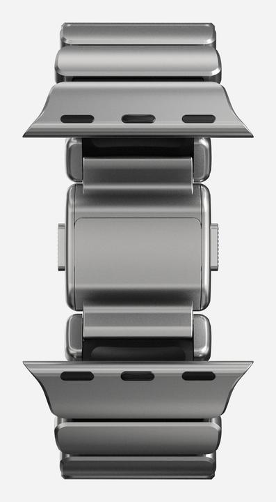 Productafbeelding Nomad Spartan Band Natural Titanium Black 49mm (FKM, Titanium, Titanium)