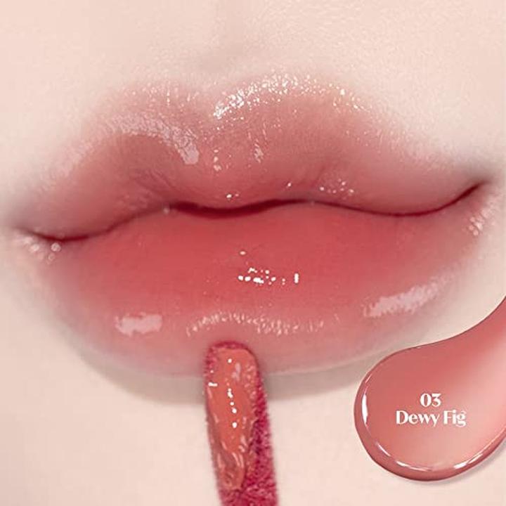Actual product image Etude House Fixing Tint Glow - 4 Grams Of Ultra-Pigmented Lip Tint (03 Dewy Fig)