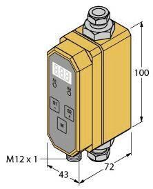 Turck Flow measurement Inline sensor w.integr.evaluation electronics