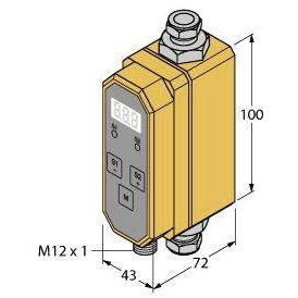 Turck Misura di flusso Sensore in linea con elettronica di valutazione integrata, Monitoraggio raffreddamento