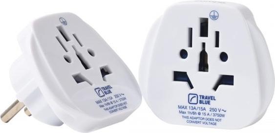 Produktbild Travel Blue Reiseadapter World – Europe, 2er Pack