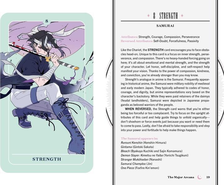 Produktbild Anime Tarot: Explore the Archetypes, Symbolism, and Magic in Anime (Englisch, Natasha Yglesias, 2022)