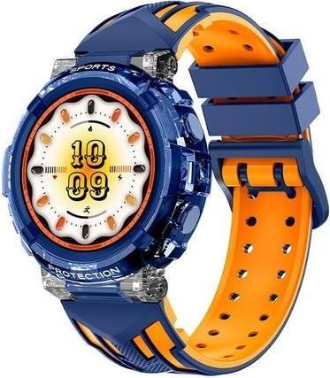 Productafbeelding Cool Smartwatch Silicone Blue for Calls and Health