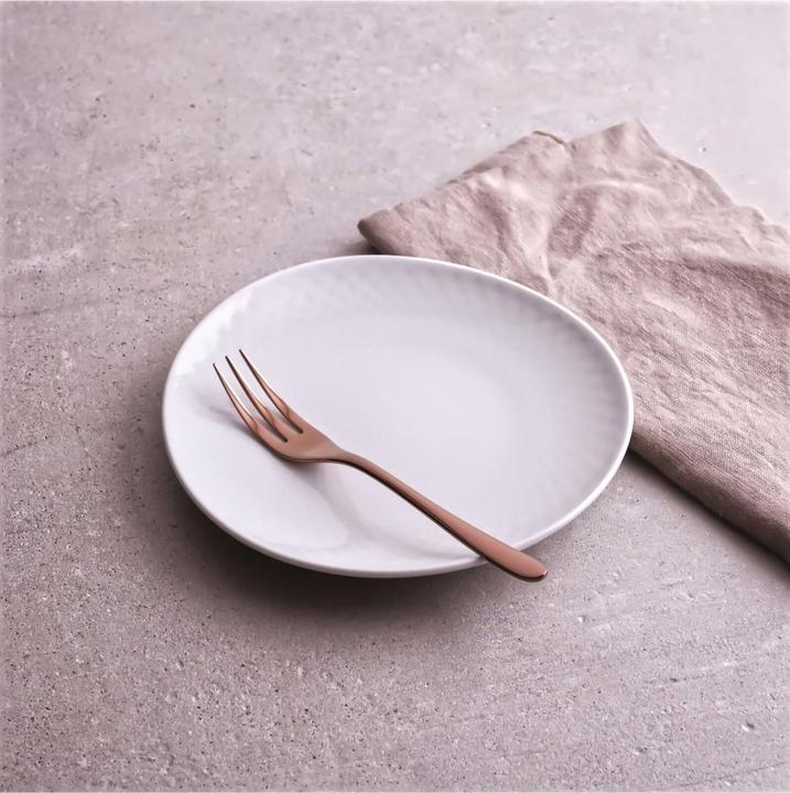 Actual product image Sambonet Button cake fork set 6 pcs copper (6 pcs., Pitchfork)