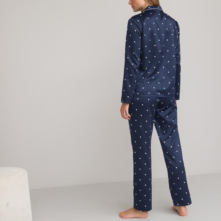 Produktbild La Redoute Collections Klassischer Pyjama aus Satin (46)