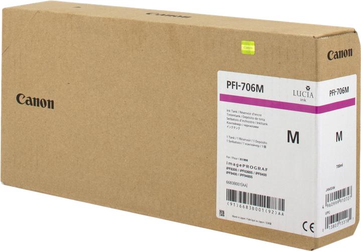 Produktbild Canon Tinte Large Format magenta Orig.Nr. PFI-706M (M)