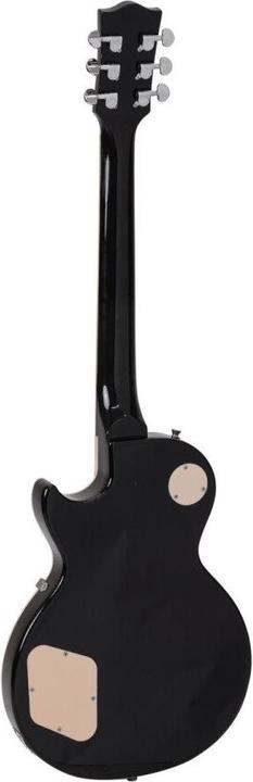 Actual product image Dimavery LP-700 electric guitar, flamed brown (Electric guitar)