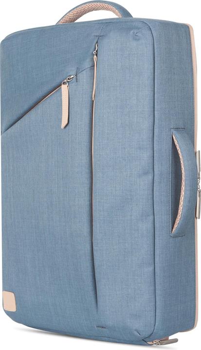 Actual product image Moshi Venturo Steel Blue - slim laptop backpack (15", Apple)