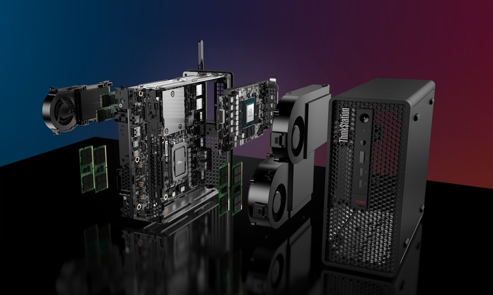 Immagine prodotto Lenovo ThinkStation P360 Ultra (Intel Core i7, 32 GB, 1000 GB, UHD Graphics 770)