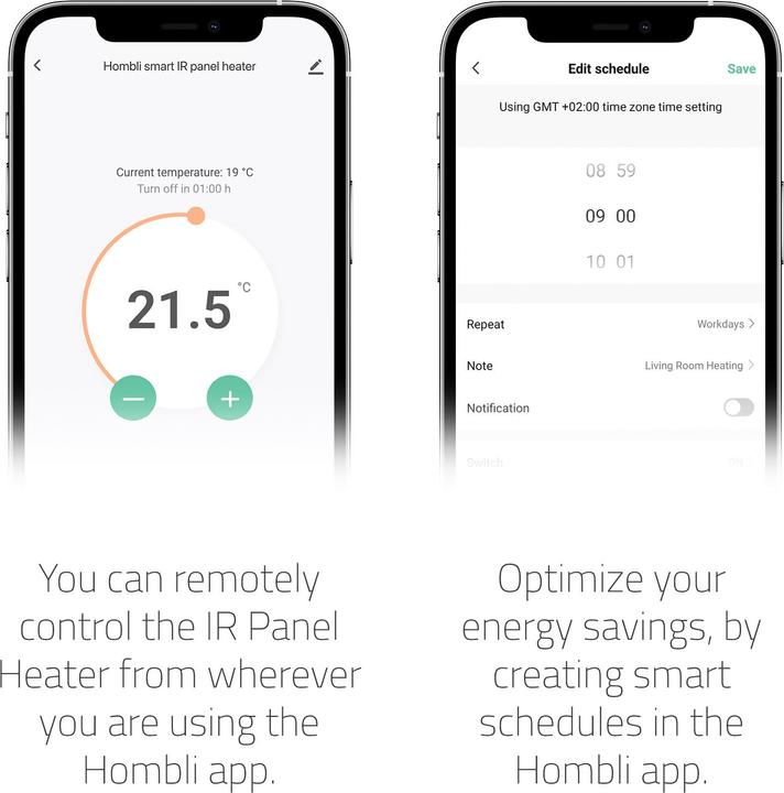 Produktbild Hombli Smart Infrared Heatpanel (350 W)