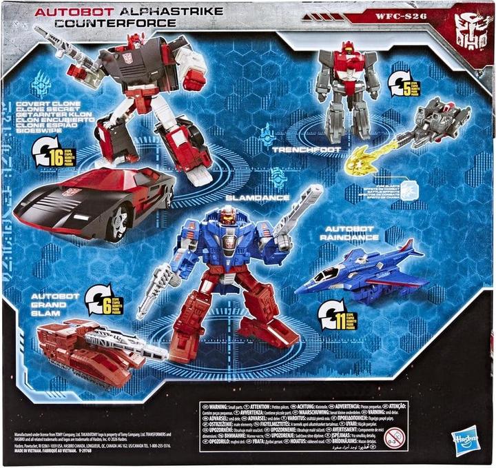Image du produit Hasbro Transformers Generations War for Cybertron: Siege pack 3 figurines Autobot Alphastrike Counterforce