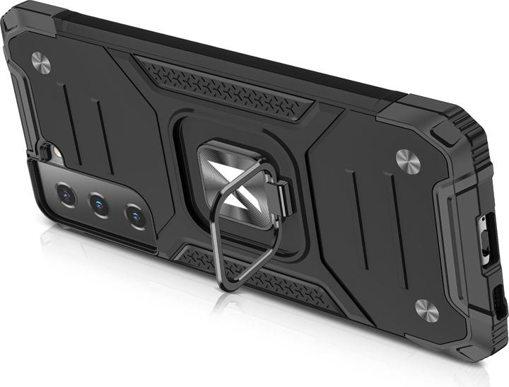 Image du produit Wozinsky Ring Armor Tough Hybrid Case Cover + Magnetic Mount pour Samsung Galaxy S22 + (S22 Plus) Sil (Samsung Galaxy S22+)