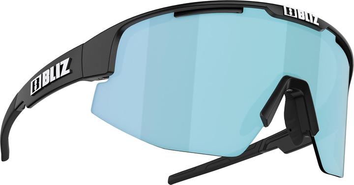 Actual product image Bliz Matrix Small (Mat Black, Smoke Ice Blue)