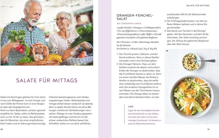 Produktbild Basenfasten mit Keimlingen (Deutsch, Sabine Wacker, 2021)