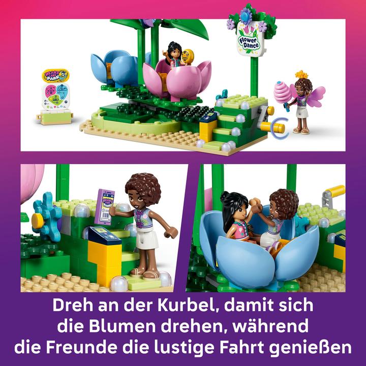 Produktbild LEGO Feentassen-Karussell mit Blumendeko (42702, LEGO Friends)