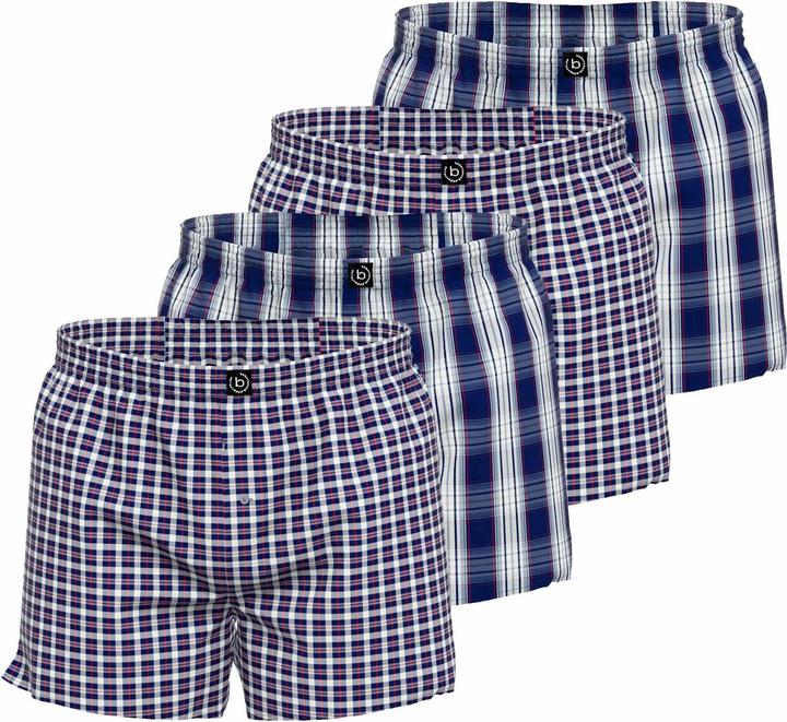 Immagine prodotto Bugatti Web-Boxershorts Casual Bequem sitzend Helsinki (XXL, confezione da 4)