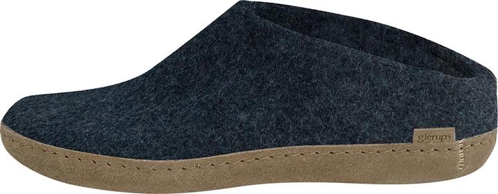 Image du produit Glerups Pantoufles à semelle de cuir (43)
