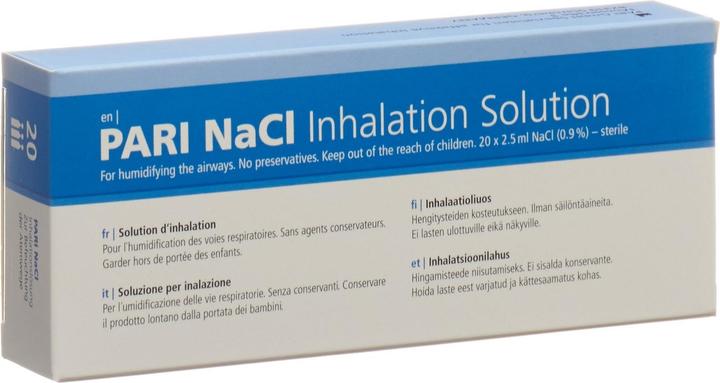 Produktbild PARI NaCl 0.9 % Inhalationslösung