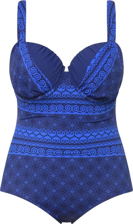 Immagine prodotto Ulla Popken Costume da bagno con ornamenti, ruche, ferretto e coppe morbide (60)