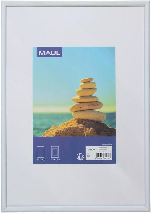 Actual product image Maul 1935402 Picture Frame Paper Size: 21 x 30 cm White (21 x 30 cm)