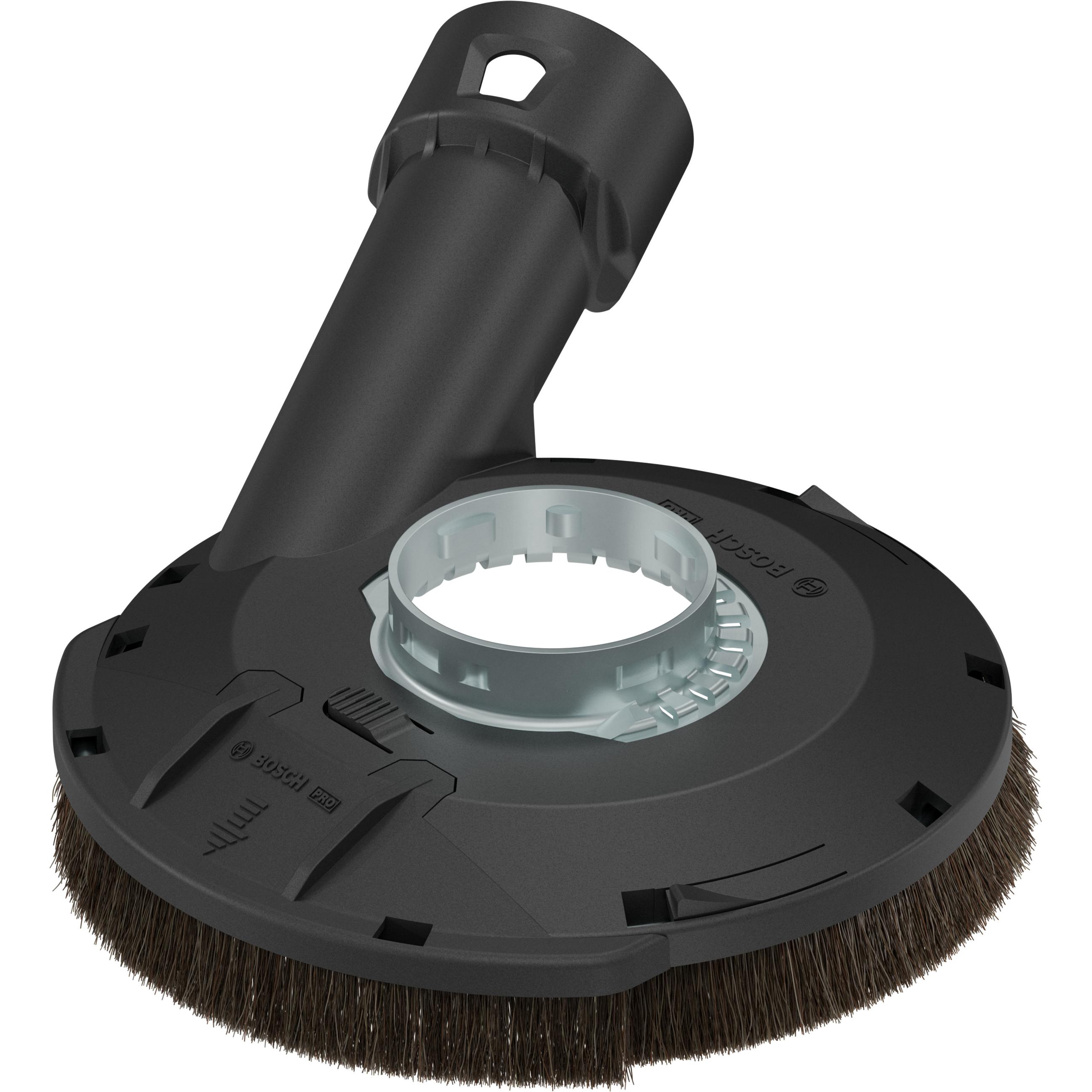 Bosch Professional Zubehör, Zubehör Maschine, PRO Dust Extraction Hood für Winkelschleifer, SAG-schlüssellos ≥1 kW/X-LCK...