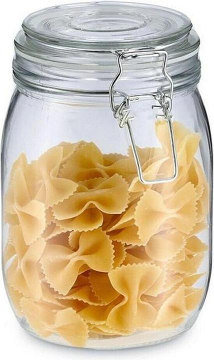 Image du produit Zeller Present Verre de rangement avec bouchon pivotant (1 l)