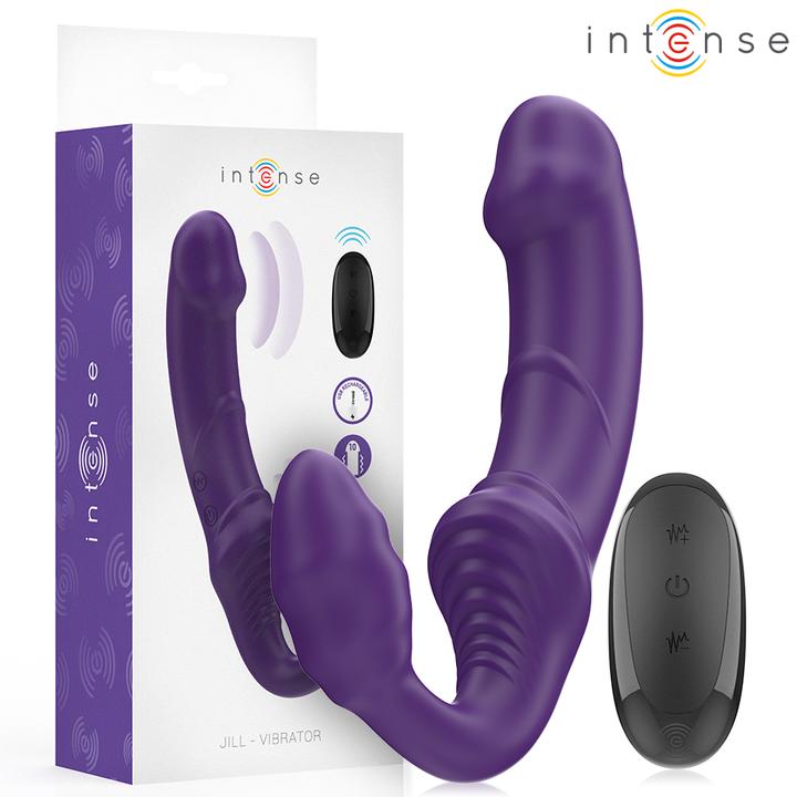Produktbild Intense Jill Doppelvibrator 20 cm Lila Fernbedienung