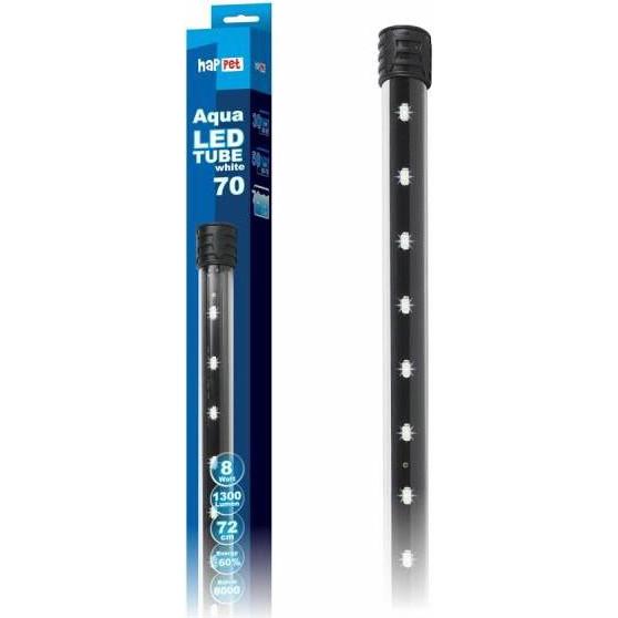 Comparer les prix de Happet AquaLED Tube baltas 8W/72cm, Éclairage pour aquarium