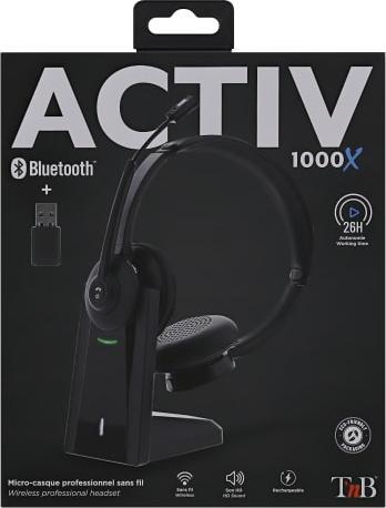 Image du produit T'nB Casque professionnel TNB Activ 1000X (26 h, Sans fil)