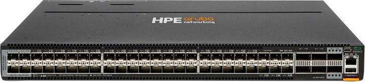 Actual product image HPE E Aruba 8360-48Y6C v2 Switch, SFP/SFP+/SFP28, 4x MACsec, QSFP+/QSFP28, 2x MACsec (48 Ports)