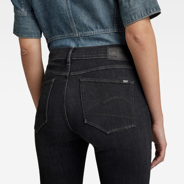 Immagine prodotto G-Star 3301 High Skinny Jeans Superstretch indossati nel carbone (W25/L30)