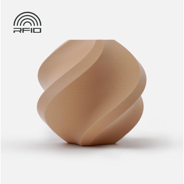 Bambu Lab PLA Matte Refill - Latte Brown - 1.75mm (1.75 mm, Braun), 3D Filament, Braun