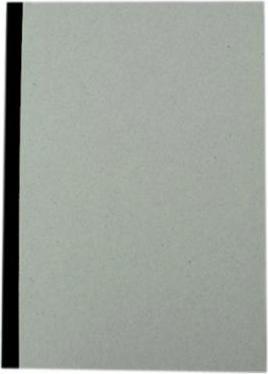 Actual product image Kunst&Papier Sketchbook gray cardboard bound (A4, Hardcover)