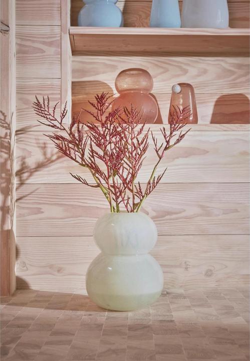 Produktbild OYOY Living Lasi Vase High - Vanilla (L300433) (1 x, 23.69 l)