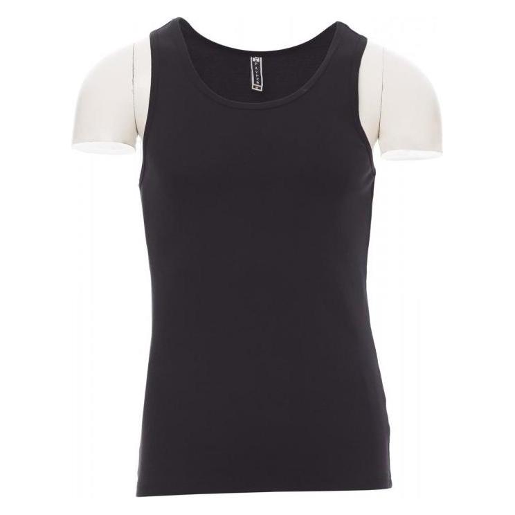 Payper, Herren, Sportshirt, T-Shirt Look Man (S), Schwarz, S