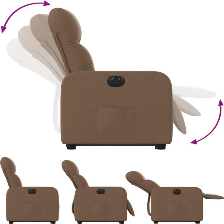 Image du produit vidaXL Relaxsessel mit Aufstehhilfe