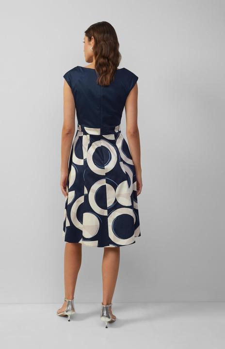 Actual product image S.Oliver Kleid Ausgestelltes Etuikleid aus Baumwollmix (34)