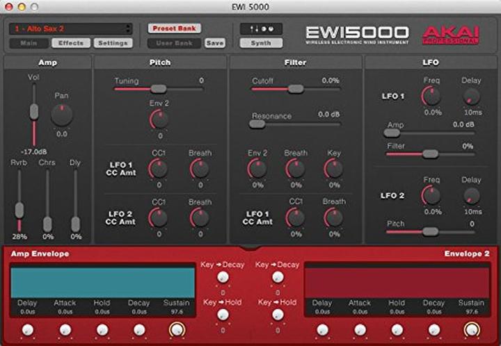 Produktbild Akai Professional EWI5000 Wireless Electronic Wind Instrument (Flöte)