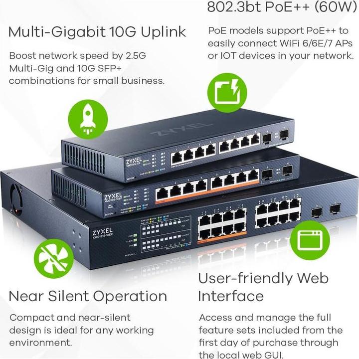 Produktbild Zyxel XMG1915-18EP (18 Ports)