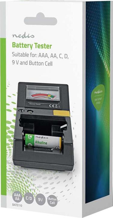Actual product image Nedis Battery tester