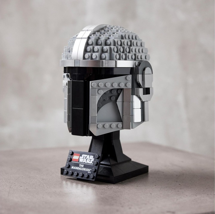 Produktbild LEGO Mandalorianer Helm (75328, LEGO Star Wars)