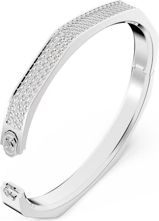 Produktbild Swarovski Dextera Armreif Achteckform Pavé Weiss (Swarovski Metall)