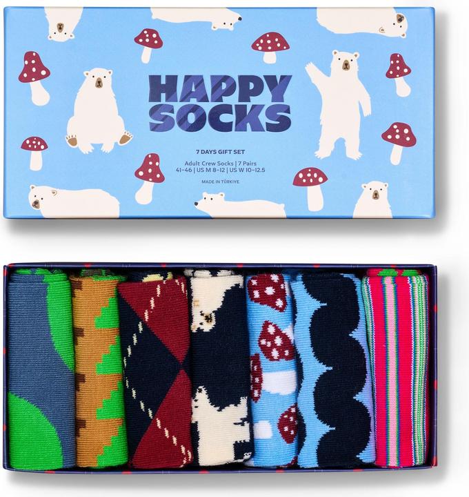 Produktbild Happy Socks 7-Pack Seven Days Socks Gift Set (7er Pack, 41 - 46)