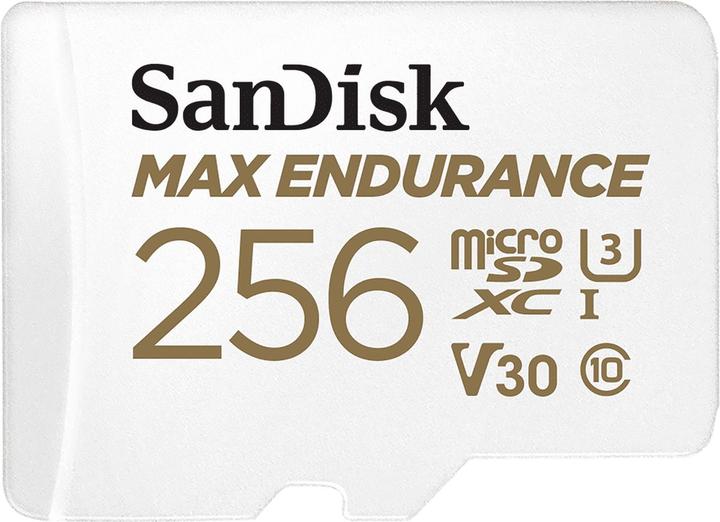 SANDISK Max Endurance (256 GB, microSDXC, U3, UHS-I)