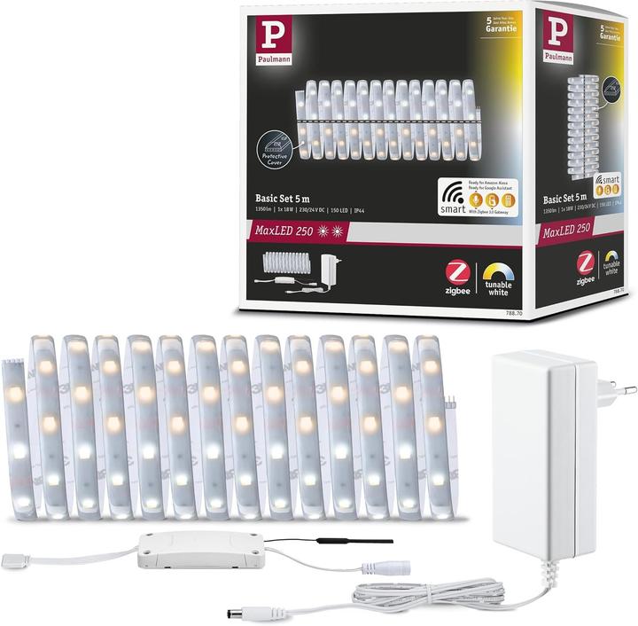 Immagine prodotto Paulmann Set di strisce MaxLED 250 (Bianco, 500 cm, Interno)