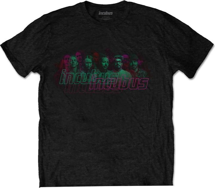 Actual product image Incubus Unisex Adult 17 Tour Back Print Cotton T-Shirt (L)