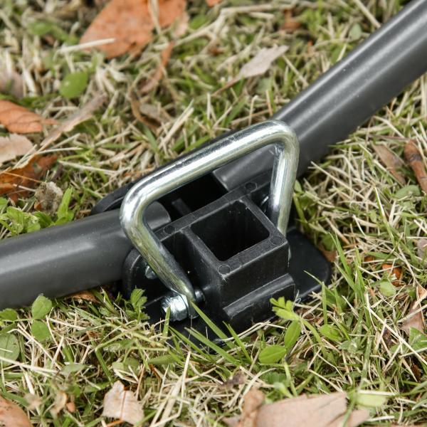 Actual product image Outsunny Camping bed with side pocket