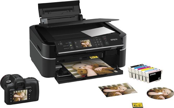 Actual product image Epson Stylus PX650, all-in-one, colour display (Ink, Colour)