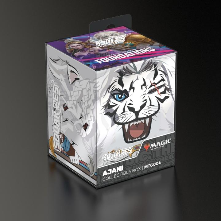 Actual product image Squaroes Squaroe Magic: The Gathering "Foundations" MTG004 - Ajani