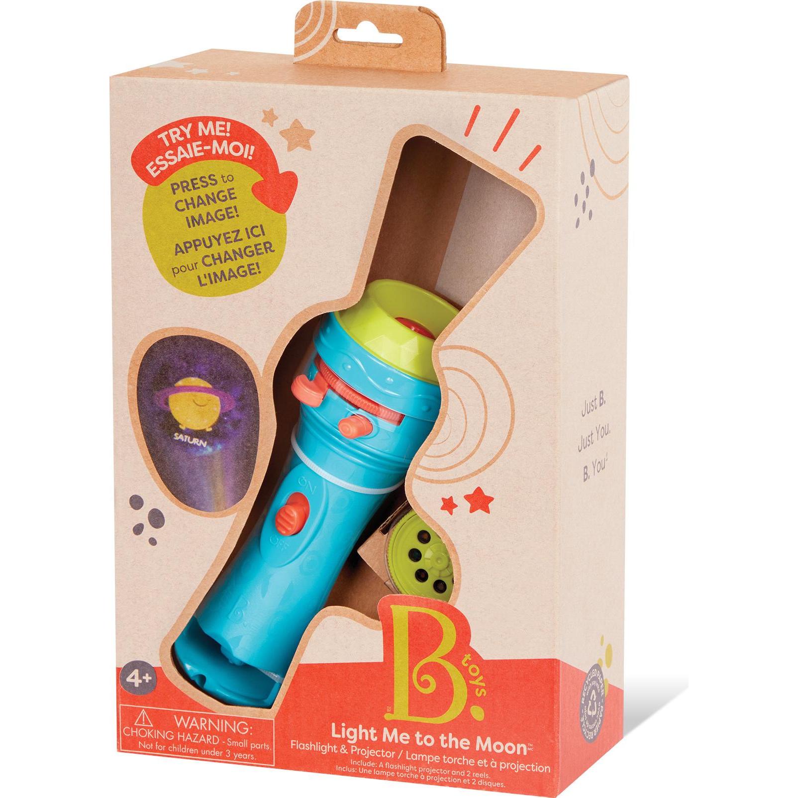B.toys, Taschenlampe, B. Light Me To The Moon - Projektor Taschenlampe (8 cm)